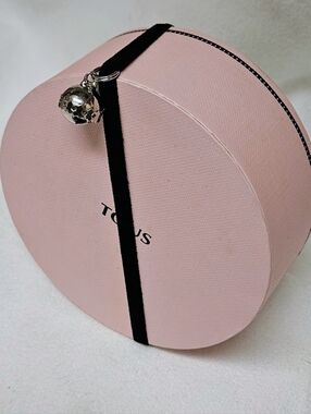 TOUS Pink Medium Bear Bell Gift Box Set 2 Jewelry Inserts Ring Storage Packaging